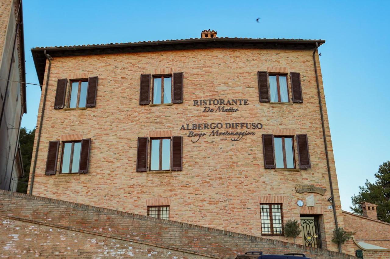 Albergo Diffuso Borgo Montemaggiore Montemaggiore al Metauro Eksteriør billede