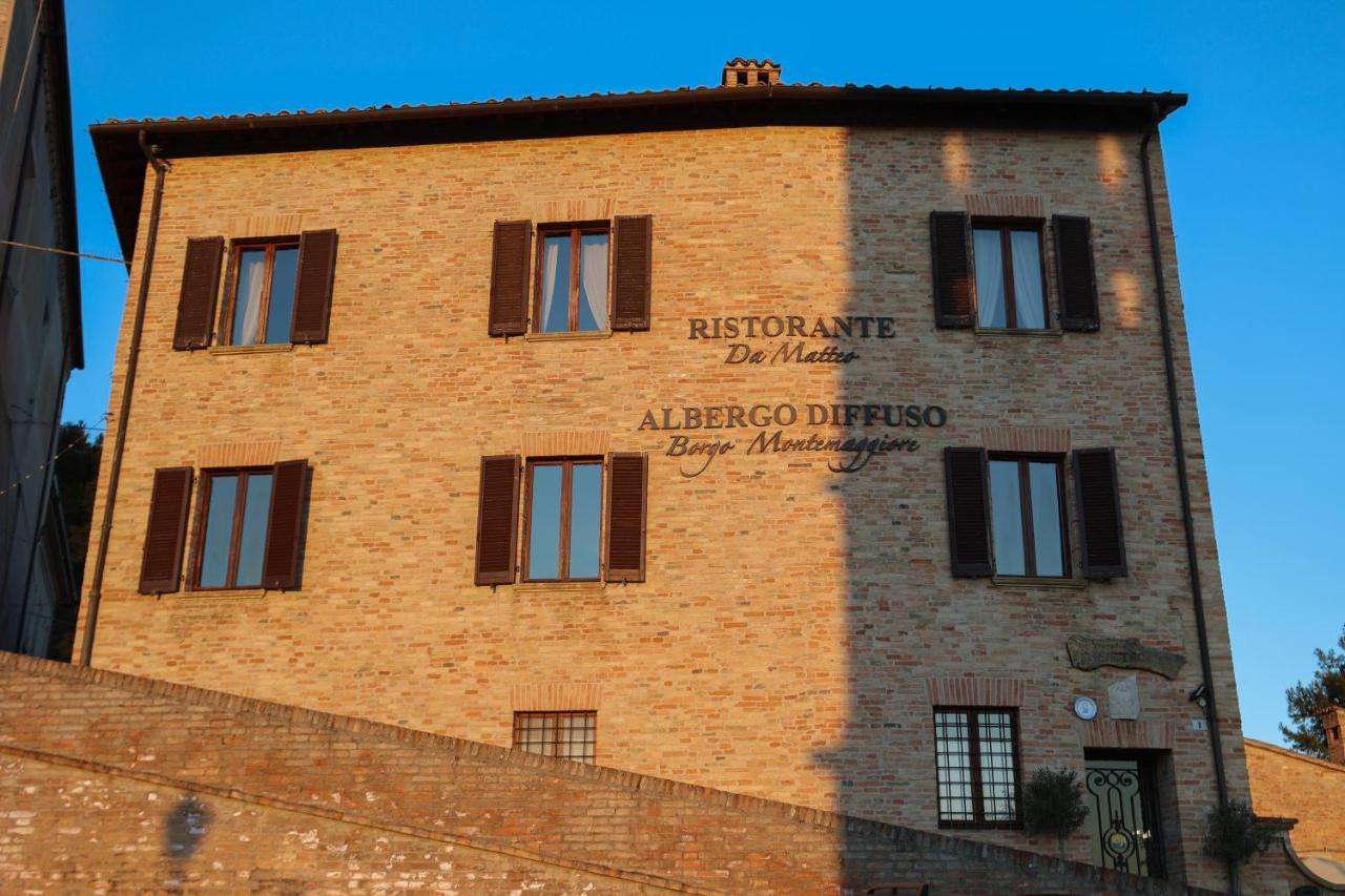 Albergo Diffuso Borgo Montemaggiore Montemaggiore al Metauro Eksteriør billede